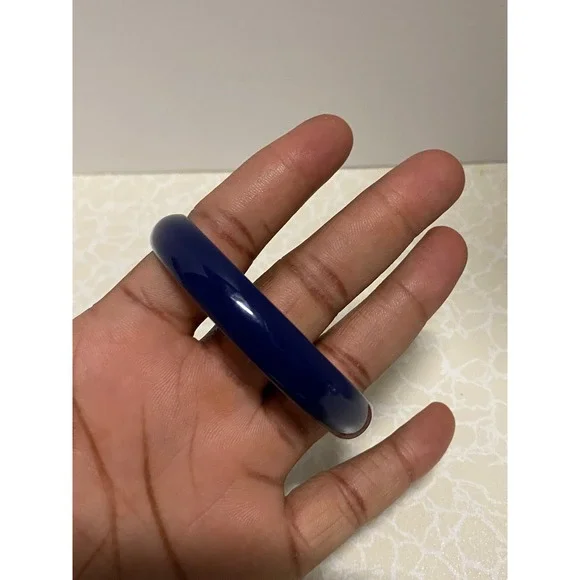 Women's Fashion Bangle Bracelet Blue - Picture 5 of 11